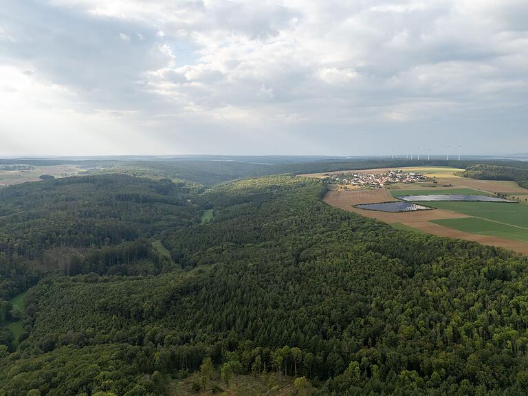 Das Wässernachtal durch das der genannte Weg führt.