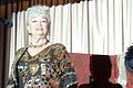 Chansons für den guten Zweck: Sängerin Eva von Fejer, 80 Jahre alt, präsentierte jedes ihrer Lieder in passenden Outfit.