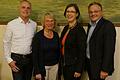Von links: Elmar Menzel und Mathilde Lembach, beides Vorstandsmitglieder von Haus und Grund Lohr, Dr. Ulrike Kirchhoff, Vorstand von Haus und Grund Bayern,  und der 1. Vorsitzende von Haus u. Grund Lohr, Christoph Thremer.