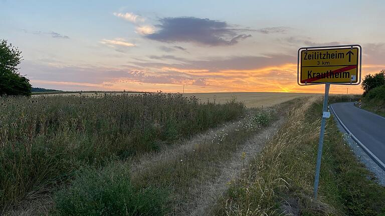 Am nördlichen Ortsrand von Krautheim, nahe der Grenze zum Landkreis Schweinfurt, entsteht das neue Baugebiet &quot;Bühl&quot; mit 25 Bauplätzen.