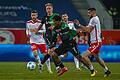 Jahn Regensburg - Hannover 96       -  Hannovers Torschütze Jessic Ngamkam (Nr. 7) in Aktion.