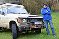 65 000 Kilometer über afrikanische Pisten und Straßen hat Rudi Kleinhenz mit seinem Landcruiser in 37 afrikanischen Staaten zurückgelegt.  Foto: Peter Rauch       -  65 000 Kilometer über afrikanische Pisten und Straßen hat Rudi Kleinhenz mit seinem Landcruiser in 37 afrikanischen Staaten zurückgelegt.  Foto: Peter Rauch