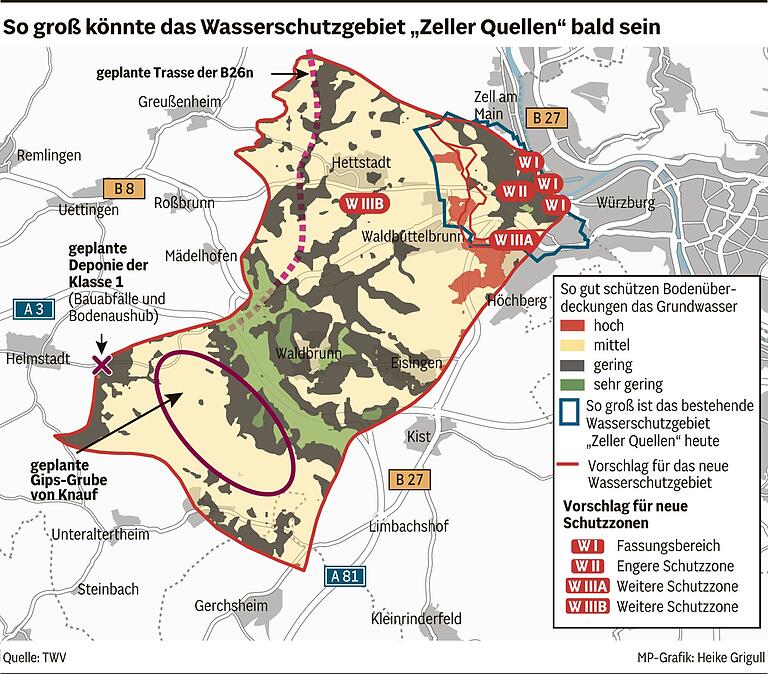 Wasserschutzgebiet 'Zeller Quellen' westlich von Würzburg rückt näher: Jetzt sind die Bürger am Zug