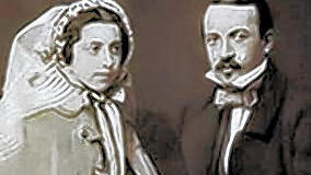 Karl Albert Dauthendey und Charlotte Karoline Friedrich. Karl Albert Dauthendey und Charlotte Karoline Friedrich.