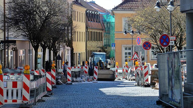 Vor drei Jahrzehnten war die Judengasse saniert. Kürzlich wurde die Straße für die Erneuerung der Versorgungsleitungen aufgegraben.