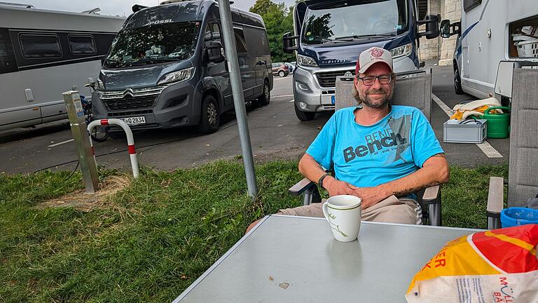 Björn Siegeris und seine Frau reisen erst das zweite Mal gemeinsam im Wohnmobil. Björn Siegeris und seine Frau reisen erst das zweite Mal gemeinsam im Wohnmobil. 