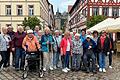 Teilnehmer der Stadtführung in Karlstadt