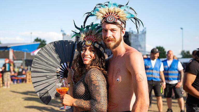 Beim Ab geht die Lutzi-Festival spielten am Samstag, 25. Juni 2022 unter anderem Moop Mama, Anit-Flag und viele weitere Bands in Rottershausen.