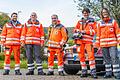 Sie sind oft schneller als der Rettungsdienst: Felix Frank, Rainer Heller, Stephan Ebert (Gruppenleiter), Jeannette Fischer, Rita Morgenroth (von links) aus Neustadt am Main haben sich in 200 Stunden ehrenamtlich zu 'Helfern vor Ort' ausbilden lassen.&nbsp;