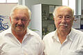 Im Jahr 2019 überreichte Herbert Braun (rechts) die Schlüssel der Heimatstube Wernersreuth an Marktbreits 2. Bürgermeister Herbert Biebelriether.