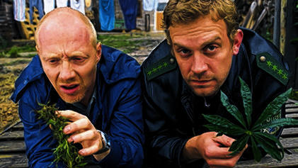 Sebastian Bezzel (rechts) und Simon Schwarz in „Dampfnudelblues“ Sebastian Bezzel (rechts) und Simon Schwarz in „Dampfnudelblues“