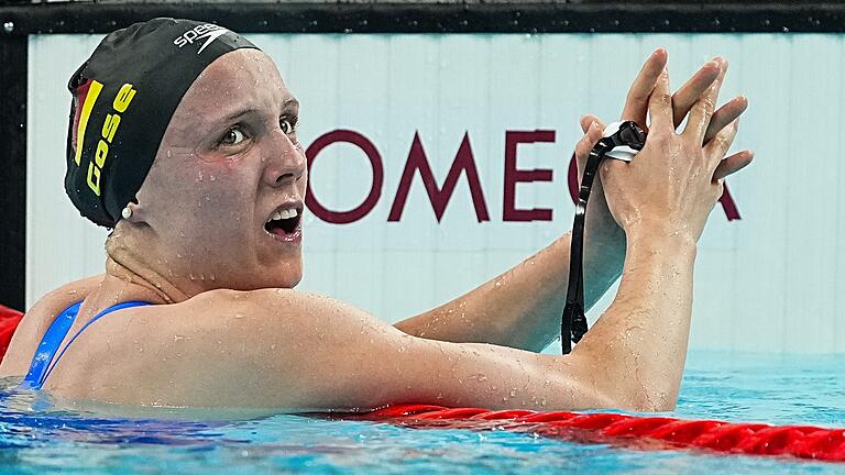 Paris 2024 - Schwimmen       -  Isabel Gose hat Olympia-Bronze über 1500 Meter Freistil gewonnen.
