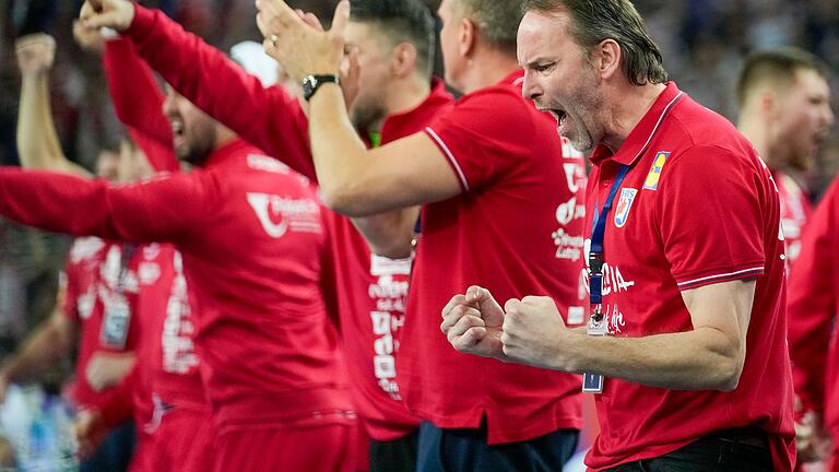 Frankreich - Kroatien       -  Der ehemalige Bundestrainer Dagur Sigurdsson trainiert die Kroaten seit 2024.
