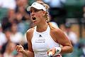 Weiter       -  Angelique Kerber setzte sich klar gegen die US-Qualifikantion Irina Falconi durch. Foto: Adam Dav