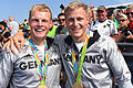 Rio 2016 - Kanu       -  Freuten sich über Gold: Max Rendschmidt (links) und Marcus Gross.