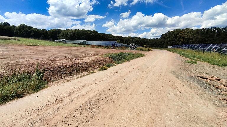 Bisher wurden noch keine Ausgleichsflächen für den Bau des Solarparks Harrbach geschaffen. Die zuständigen Behörden schieben sich gegenseitig die Verantwortung zu.