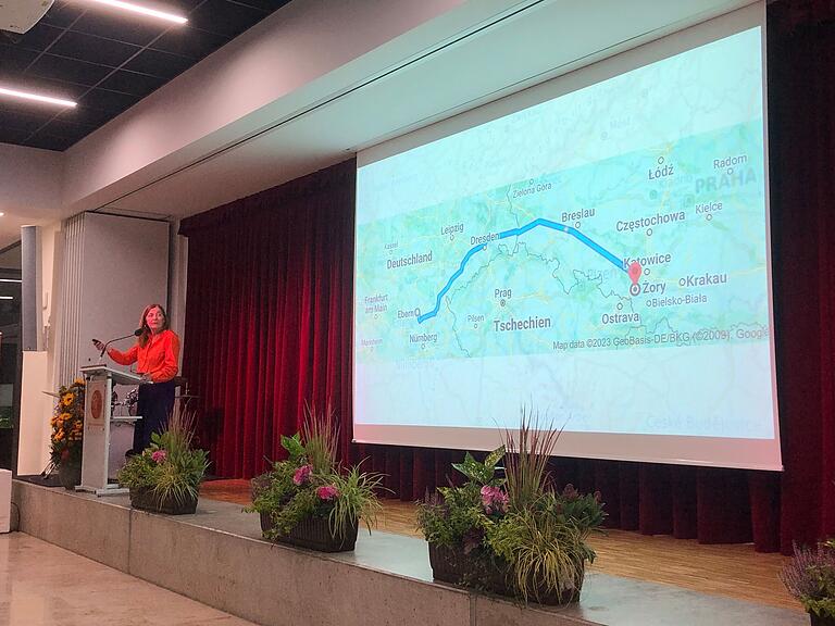 Freundschaft über Ländergrenzen hinweg: 750 Kilometer liegen zwischen Ebern und Żory in Polen. Freundschaft über Ländergrenzen hinweg: 750 Kilometer liegen zwischen Ebern und Żory in Polen.