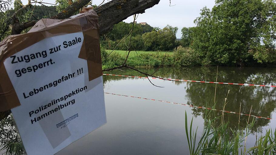 Die Saale ist bis auf Weiteres für Bootsfahrer ab Hammelburg gesperrt.       -  Die Saale ist bis auf Weiteres für Bootsfahrer ab Hammelburg gesperrt.