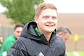Er befindet sich mit seinem Team n dtrotz mancher Rückschläge auf Kurs: Trainer Michael Worbis vom FC Gössenheim.