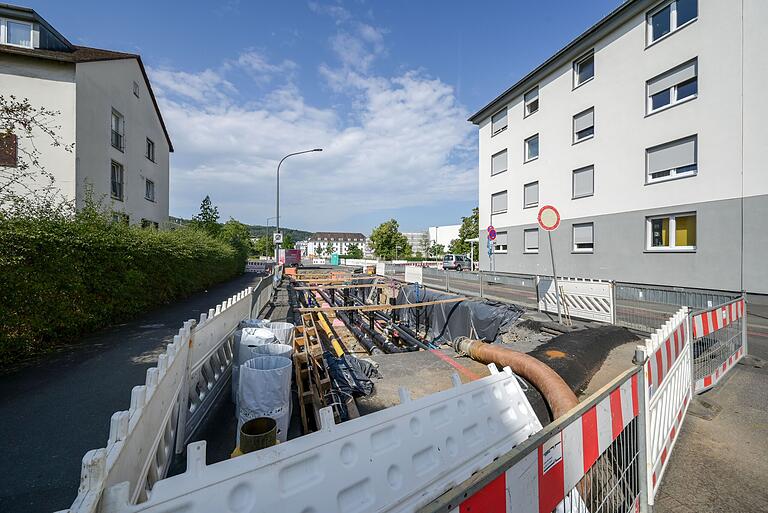 In der Weißenburgstraße wird bis Mitte Oktober gebaut.