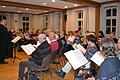 Hermann Grollmann bei den Proben zum großen Konzert. Seit Mai wird dafür geübt.