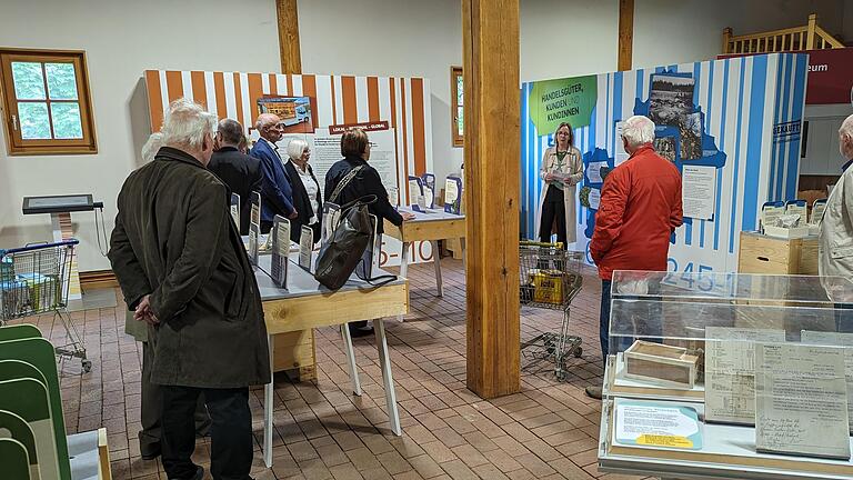 Die Sonderausstellung „Gekauft – Unterfranken handelt“ in der Museumsscheune ist bis 8. September zu sehen.       -  Die Sonderausstellung „Gekauft – Unterfranken handelt“ in der Museumsscheune ist bis 8. September zu sehen.