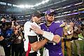 Minnesota Vikings - Atlanta Falcons       -  Für Kirk Cousins (l) war die Rückkehr ins Stadion der Vikings ein frustrierendes Erlebnis.