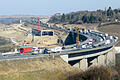 Ausbau der A3 bei Würzburg       -  Würzburg, Heidingsfeld, Baustelle Autobahnbrücke Heidingsfeld, A3