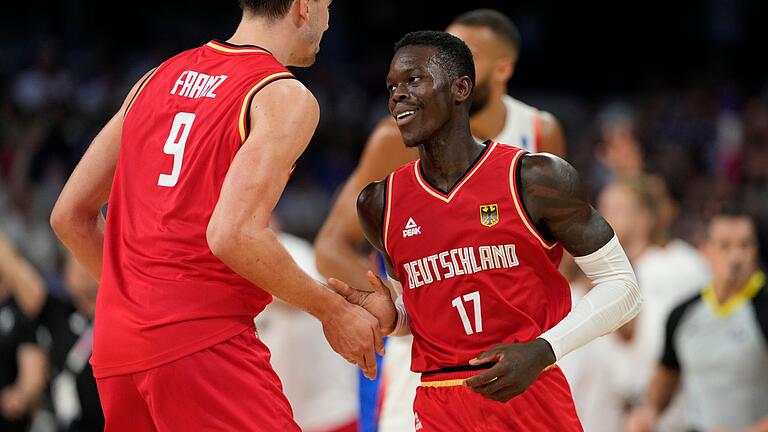 Paris 2024 - Basketball       -  Die deutschen Basketballer haben die Vorrunde mit einer Gala abgeschlossen.