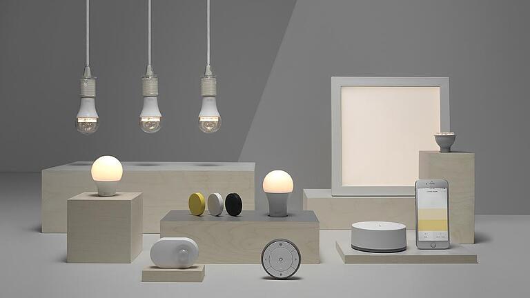 IKEA wird digital: Smart-Lighting kommt mit der TRÅDFRI App       -  Das Angebot an Geräten, die sich per Funk oder Handy-App steuern oder in Smart-Homes einbauen lassen, wächst.