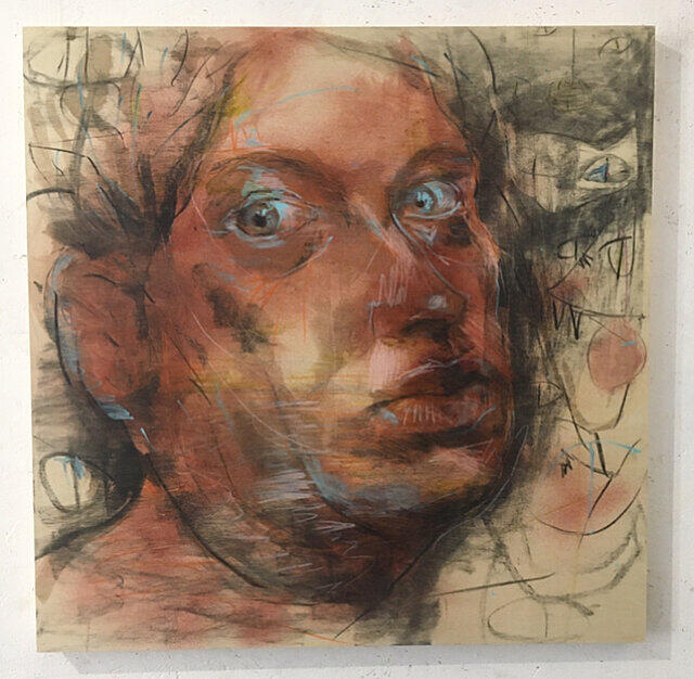 Für viele Selbstständige, gerade im Kultur-Bereich, war die Corona-Krise eine große Herausforderung. In dieser Zeit entstand Lisa Wölfels 'Selbstportrait in Quarantäne'. Für viele Selbstständige, gerade im Kultur-Bereich, war die Corona-Krise eine große Herausforderung. In dieser Zeit entstand Lisa Wölfels 'Selbstportrait in Quarantäne'.