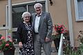 Gertrud und Rudi Scheidler aus Willmars feiern eiserne Hochzeit.