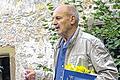 Aus der Chronik: Wolfram Kerger las vor.