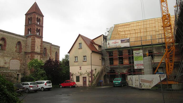 Innenentwicklung im Ortskern von Zell: Im Klosterhof ensteht neuer Wohnraum.