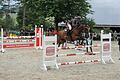 Lokalmatador Andreas Misch war mit zwei Pferden im Springreiten erfolgreich unterwegs und belegte die Ränge drei und fünf.&nbsp;