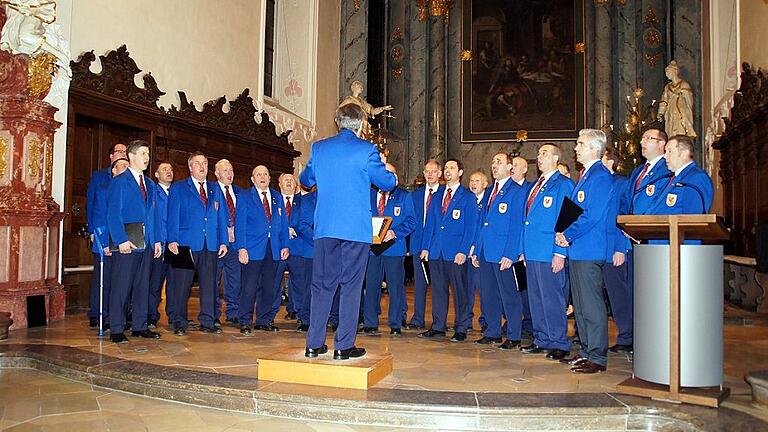 Die Ottmar-Mergenthaler-Sängerfreunde geben am kommenden Sonntag ein Konzert in der Kirche in Vilchband.