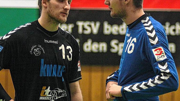 Dennis Orf (links) will nicht Bezirksoberliga spielen und geht wohl ebenso wie Torwart Andreas Wieser (rechts).