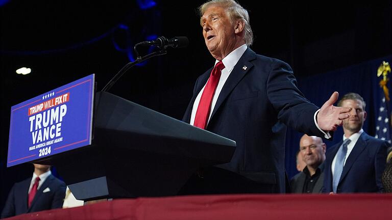 Donald Trump       -  Trump bereitet sich auf den Wiedereinzug ins Weiße Haus vor.