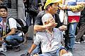 Explosion in Bangkok: 30 Demonstranten wurden verletzt.