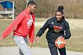 Chanel (rechts) und Elijah (links) Ndi. Die Geschwister sind nicht nur große Würzburger Basketball-Talente, sondern mittlerweile auch beide Jugend-Nationalspieler.