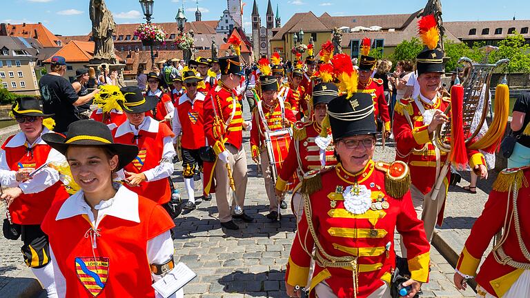 Der traditionelle Kiliani-Festzug am Samstag durch die Würzburger Innenstadt war nur eines von vielen Highlights am vergangenen Wochenende in der Region.&nbsp;