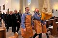 Abschluss des Jubiläums '650 Jahre Büttnerzunft' mit dem Zunftgottesdienst in der Franziskanerkirche.