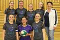 Überraschender Sieger in den Playoffs zur Landesliga-Meisterschaft der U 19: der VfL Niederwerrn mit (hinten, von links) Lara Oswald, Ilka Theumer, Milena Heier, Sophia Hellert, Trainerin Stefanie Philipp sowie (vorne, von links) Jana Stürzenberger, Emily Schlager und Michelle Wieczoreck.