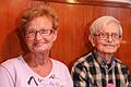 Linda Schirm und Horst Bartl berichteten aus ihrem Leben in Karlstadt.