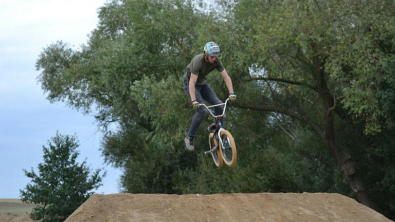 Hier haben alle mutigen Radfahrer Spaß: Bikepark Dettelbach.