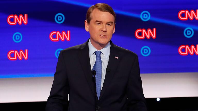 Wahlkampf in den USA - 2. TV-Debatte der Demokraten - Der Senator Michael Bennet hat Zweifel an Bidens Kandidatur. (Archivbild) Wahlkampf in den USA - 2. TV-Debatte der Demokraten - Der Senator Michael Bennet hat Zweifel an Bidens Kandidatur. (Archivbild)