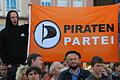 Piratenpartei       -  Nach ihrem Erfolg im Saarland legt die Piratenpartei in der Wählergunst auch bundesweit nochmals deutlich zu. Foto: Bernd Wüstneck/Archiv