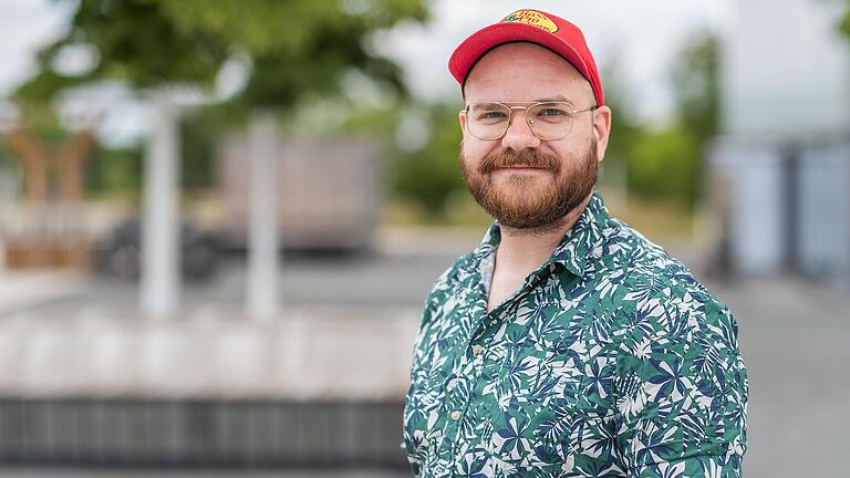 Robin Rölz, Student aus Würzburg.