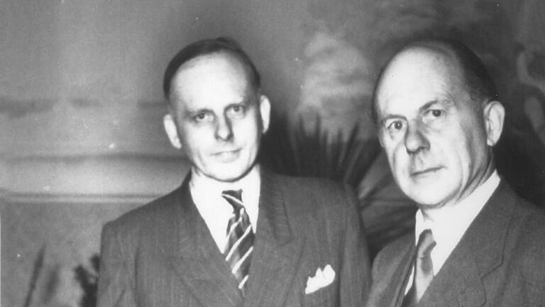 Ludwig (links) und Alfred Rexroth, Begründer des BVW bei Rexroth