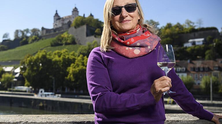 Gerhild Magerl in Würzburg. Gerhild Magerl in Würzburg.